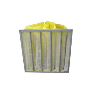 Quality F9 Air Conditioning Bag Filter Fiberglass Air Filter 0.5um wholesale
