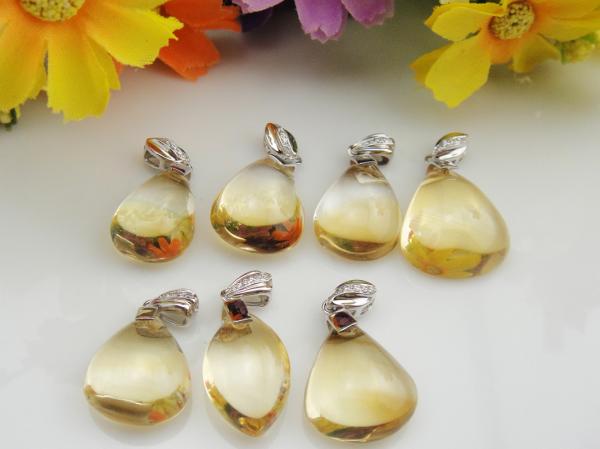 Wholesale 925 Sterling Silver Citrine Gemstone Semi Precious Stone Jewelry