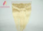 Transparent Natural Raw 613 Blonde Hair Indian 100% Virgin Human Lace Frontal