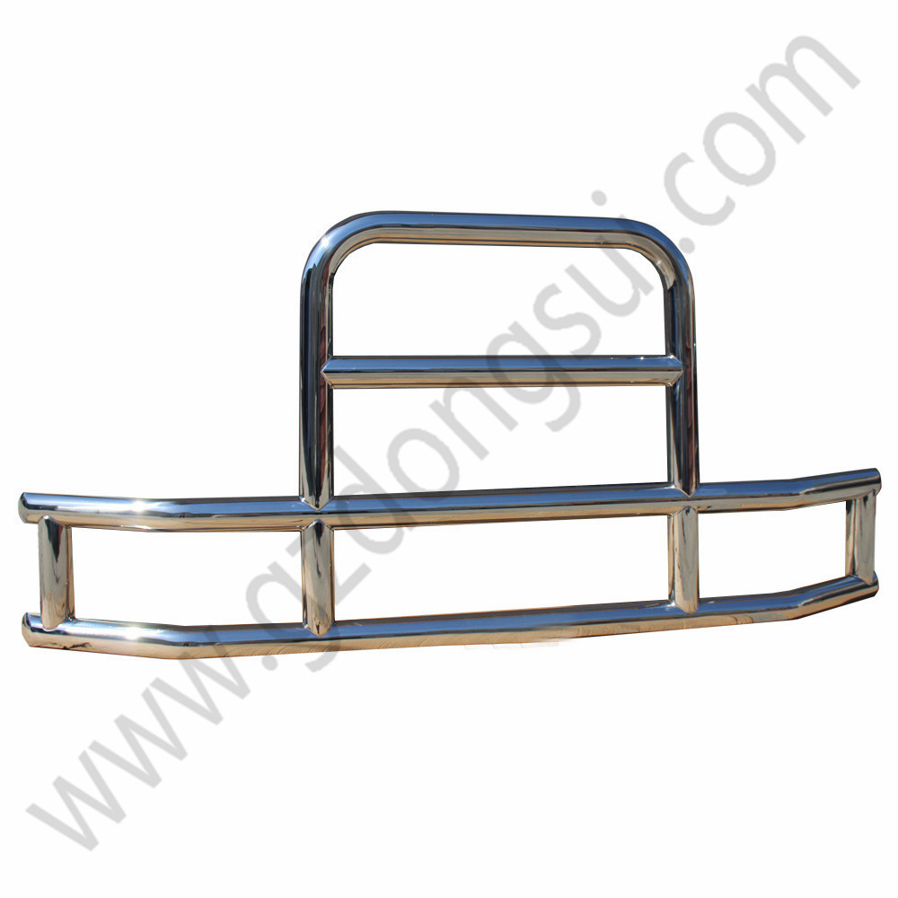 Stainless Steel Big Rig Deer Bumper Guard For Freightliner Cascadia Anti Corrosion