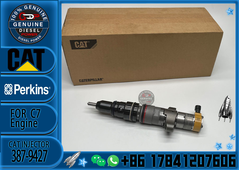 Excavator Parts CAT 325D 329D 330D 336D C7 C9 Engine Common Rail Fuel Injector 387-9427 295-1411 263-8218 10R-7225