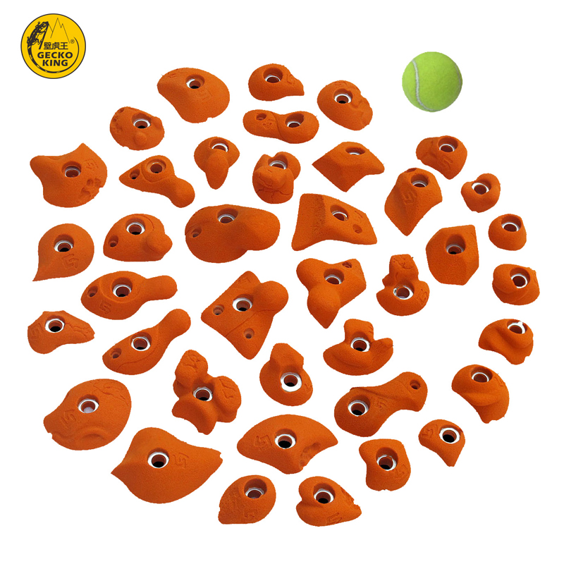 Max Capacity 100-500kg GRP Footholds for Rock Climbing Challenges and Surfaces