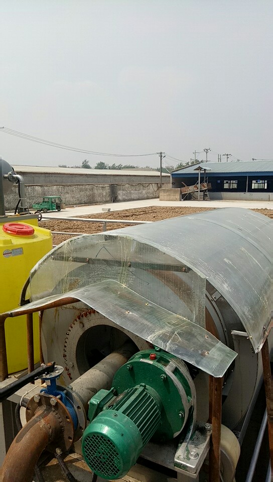 High Productivity Rotary Drum Filter Machine for Algae Removal in Stainless Steel