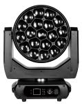 50000 Hours Lifespan 19PCS 40W LED Zoom Moving Head Light for Church Stage