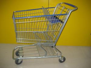 Quality Germany Type Supermarket Shopping Trolley 60-240L Loading Capacity wholesale