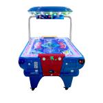 Bilingual Coin Operated Air Hockey Table With Electronic Scoreboard