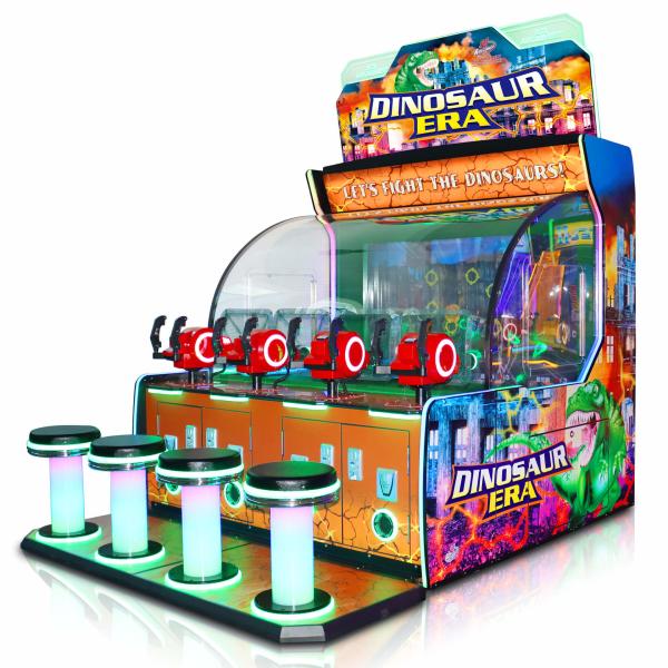 500W Ticket Redemption Game Machine Coin Op Dinosaur Era - 4 Players Ball