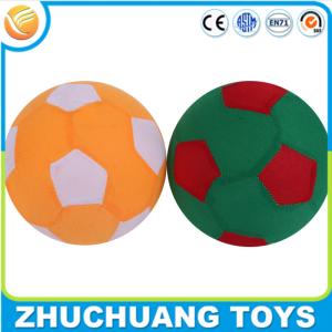 Quality 9 inches mini small plush toy soccer ball football wholesale