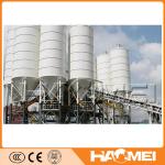 90m3/h wet twin shafts mixer concrete batching plant price