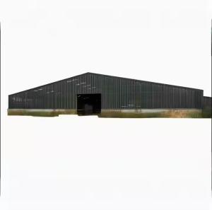 Quality Farmhouse Style Steel Structure Cow Shed Prefabricated Temporary Storage Buildings wholesale
