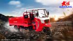 Semi Cabin 3wheeler 250cc 300cc Ducar Cargo Motor Tricycle with Five Wheels Type