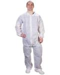 Medical Lightweight Disposable Coveralls Isolatin PPE Lab Protective Coverall