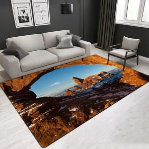 Quality Scenic Image Customized Size Living Room Carpet 3D Area Rugs 2.2*2.8m wholesale
