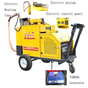 Quality Self Propelled Concrete Asphalt Crack Sealing Equipment With 100L Tank wholesale