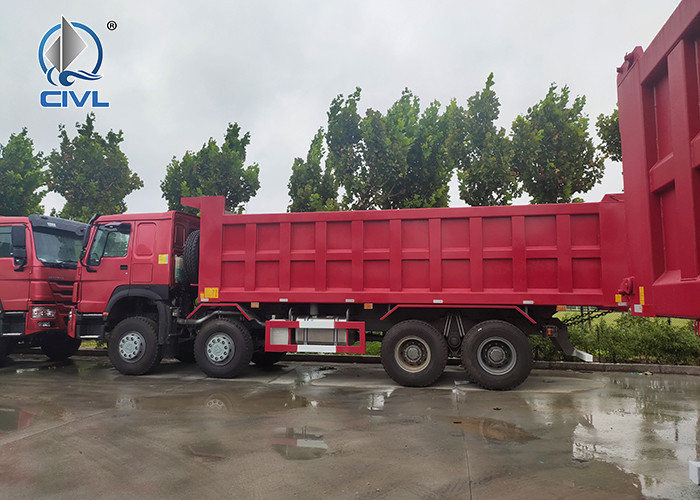 Tipper Trailer Dump Tipper Truck 4 X 2 Heavy Dump Truck Bottom 8/10/12mm Sinotruck Howo Dumpper