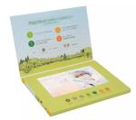 Wholesale Manufacturer Hardcover Video Brochure A4 10 Inch Electronics Video
