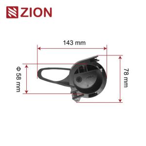Quality ZCPAC-02 FTTH Nylon Flat Cable Drop Clamp | High-Strength Fiber Optic Cable Clamp for Outdoor Applications wholesale