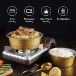 Aluminum Foil Lunch Disposable Bakery Takeaway Food Aluminum Foil Lunch Boxes