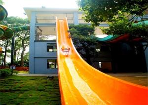 Quality Fast Flowing High Speed Water Slide Water Park Equipment For Hotel Resort wholesale
