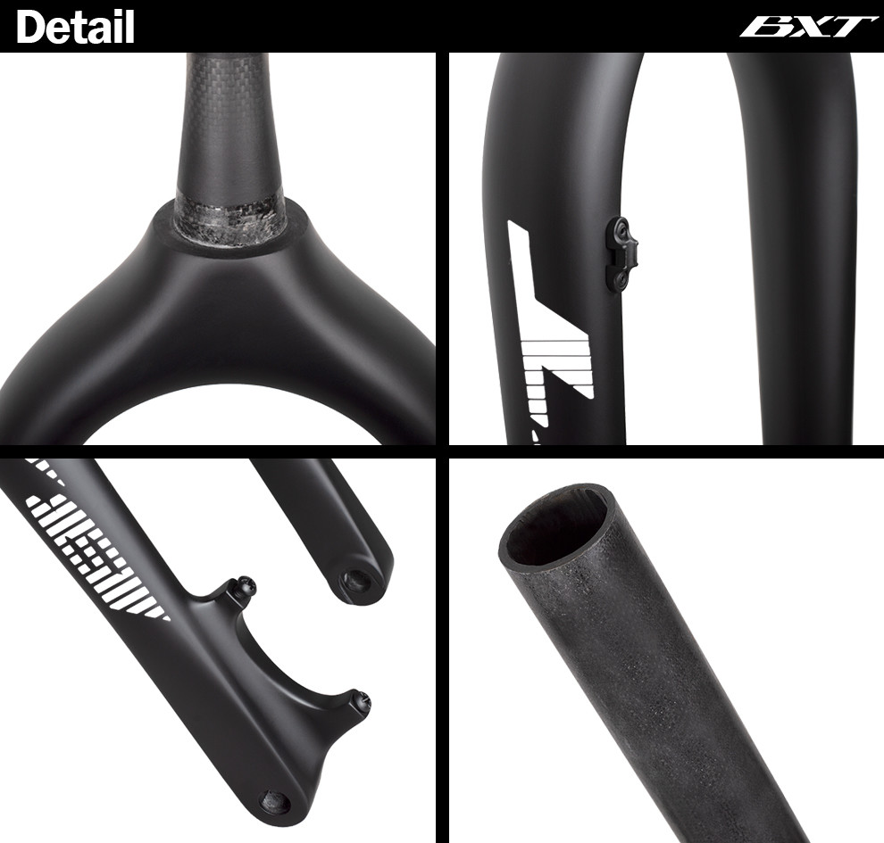 26 Thru Axle Carbon Mountain Bike Fork T800 Mountain Bicycle Snow Fat Bike Forks