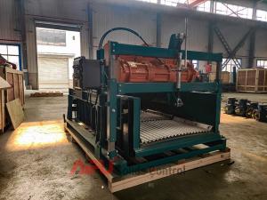 China Long Motor Shale Shaker With 3 Panel Screen For Geothermal Drilling Rig on sale