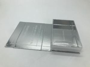 Quality Luxury Silver Chipboard Gift Boxes Magnets Closure For Pillowcase Packaging wholesale