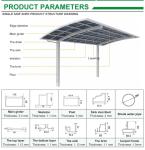 Manufacturers wholesale garden Carport parking shade canopy garage summer garden