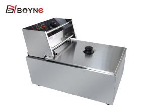 Quality 8L Oil Tank Stainless Steel Fryer For Fried Snack Fried Chicken Equipment wholesale