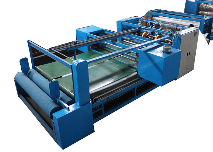 100 Cotton Canvas Fabric Non Woven Roll Cutting Machine