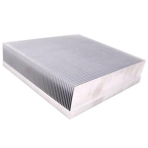 Quality 1-10mm Base Thickness CNC Processed Fin Aluminum Heat Sink Custom wholesale