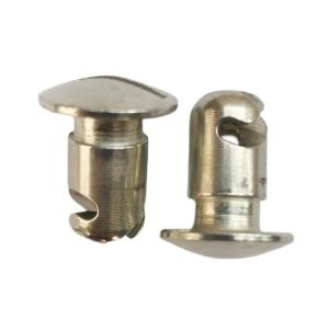 Quality Universal Silver/Black Quarter Turn Dzus Undercut Stud Fastener for Sprint Car 3/8&quot; x .500 Other Size 5/16&quot;*.500 wholesale