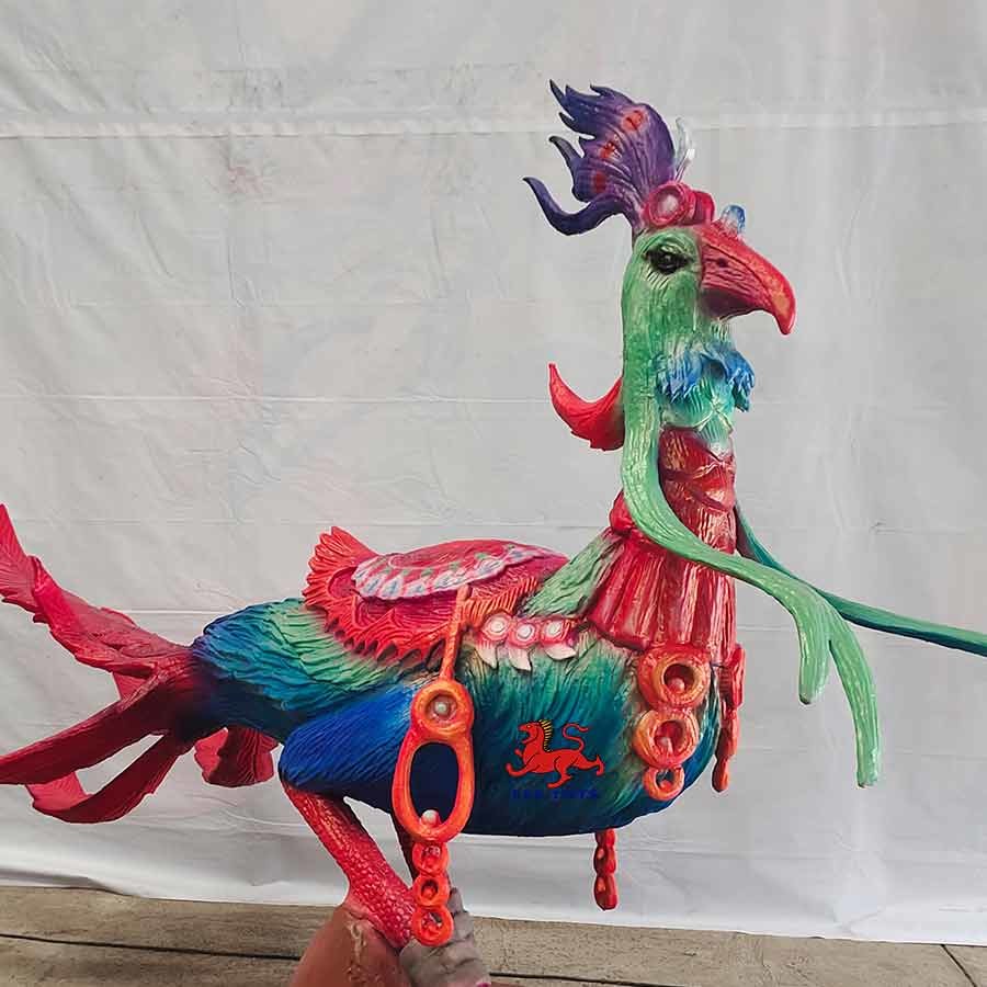 Realistic Voice Animatronic Animals Mythical Chinese Creatures Miemengniao