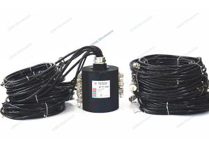 Quality Diameter 190mm Low Temperature Slip Ring With Megabit Ethernet Signal wholesale