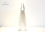 Customized Block Bottom Takeaway Paper Bags Twisted Paper Handle Sealed