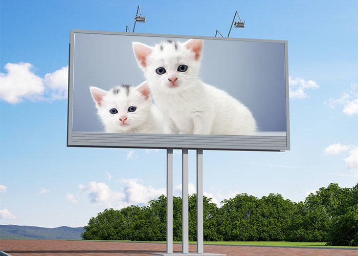 Sports Halls Front Rear Module Maintenance Outdoor P8 Led Signage Display