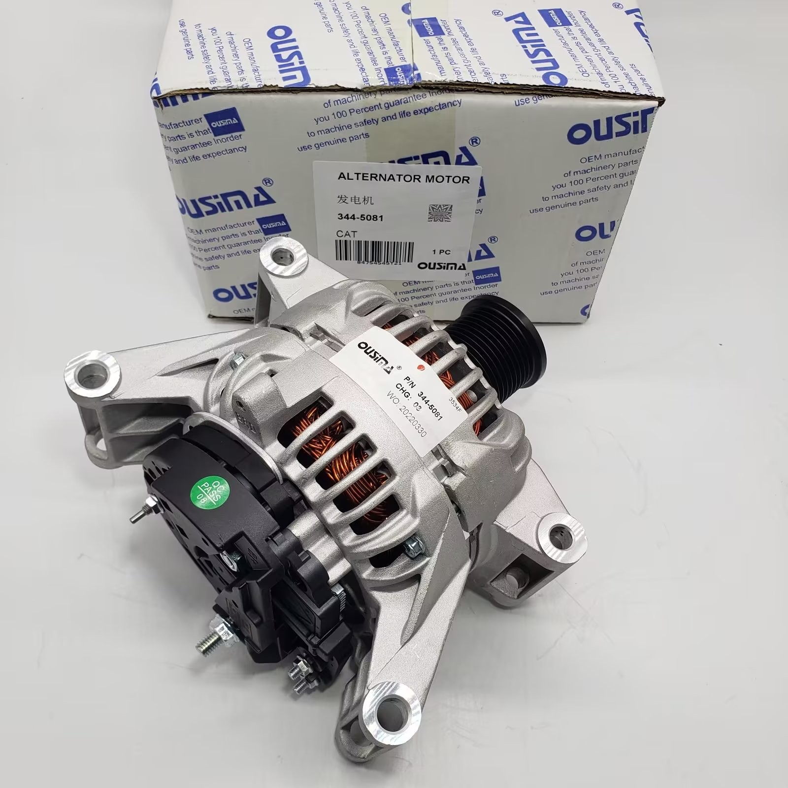 Alternator Motor 344-5081 Excavator Accessory For 320 323 336 340 C7.1 C9.3 C4.4