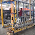 Chinese Naview Long Tall Narrow 3 Lite Triple Glazed Pane Casement Windows