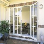 Garden Villa Hinged Aluminum Screen Doors Electrophoresis