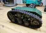 Loading 100kg Rubber Track Undercarriage 12KM/H 2KW