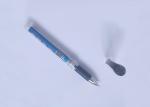 Plastic transparent gel ink pen with 180mmX68mm size both color-full banner
