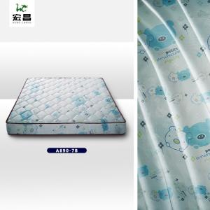 Quality Good Elasticity 65-90gsm Mattress Cover Fabric Cartoon Design wholesale