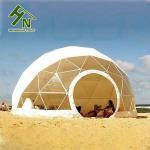 Colorful Round Pvc Door 2 People Small Geo Dome Tent For Living Multi Functional