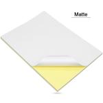 Glossy Matte Adhesive A4 Sticker Shipping Label Paper
