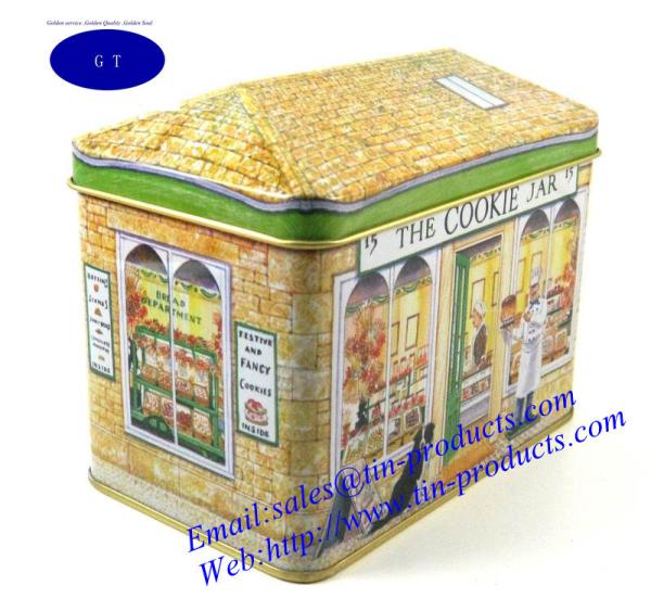 Hot Gift Promotional Box , Gift Food packaging Box , metal Tin Box from China