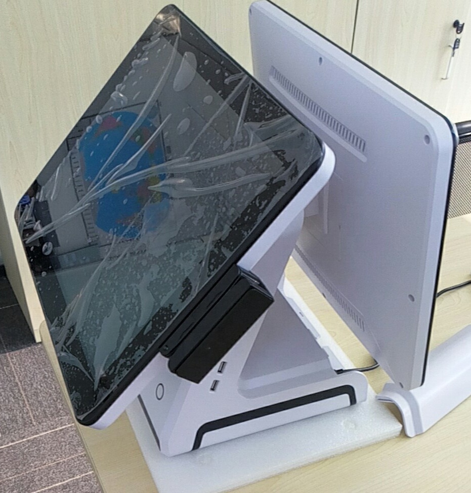 Windows 7/10 OS I5 15inch All in One Breeze Touch Screen POS PC/ TPV System Black