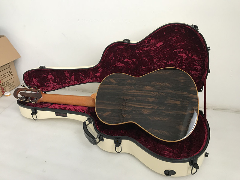 Yulong Guo A-Echoes Brand All Solid Nomex Double Top nylon string Classic Guitar