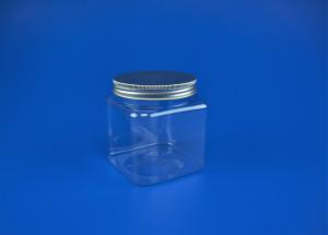 Quality Food Grade Clear Plastic Boxes With Lids Square Shape EOE / POE Sealing 611Ml wholesale