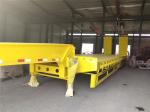 60T 100T 4 Axle Gooseneck Lowboy Trailer