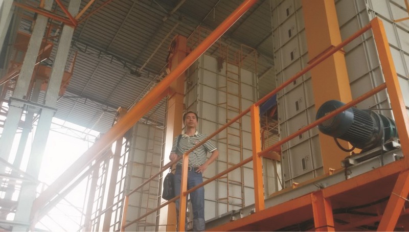 Agricultural Vertical Cereal Drying Machine Rice Grain Dryer Equipment