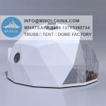 Customized 30 Square Meters Geodesic Dome Home For Resort Glamping